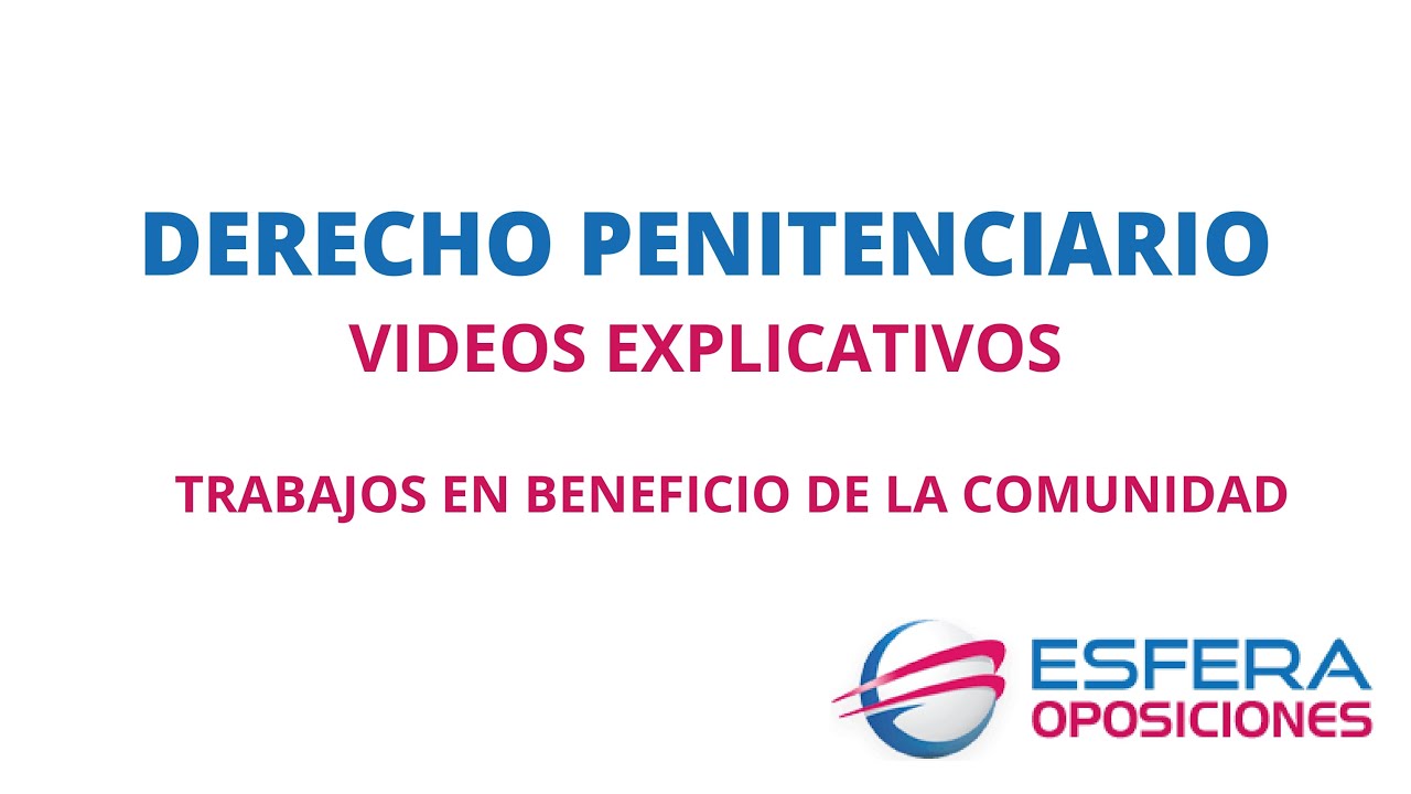 en que consisten los trabajos en beneficio de la comunidad
