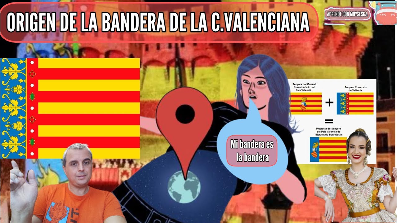 la bandera de la comunidad valenciana