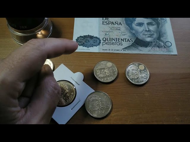 moneda de 500 pesetas 1989 valor