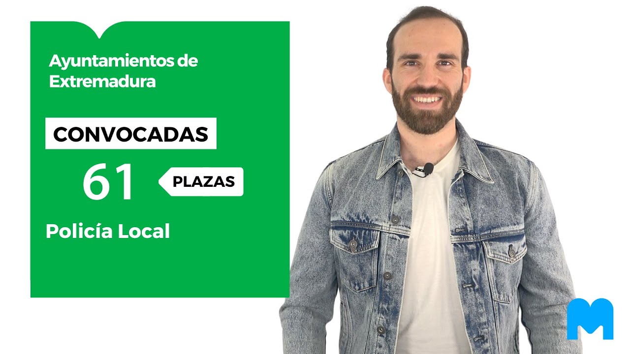 plazas de policia local en extremadura