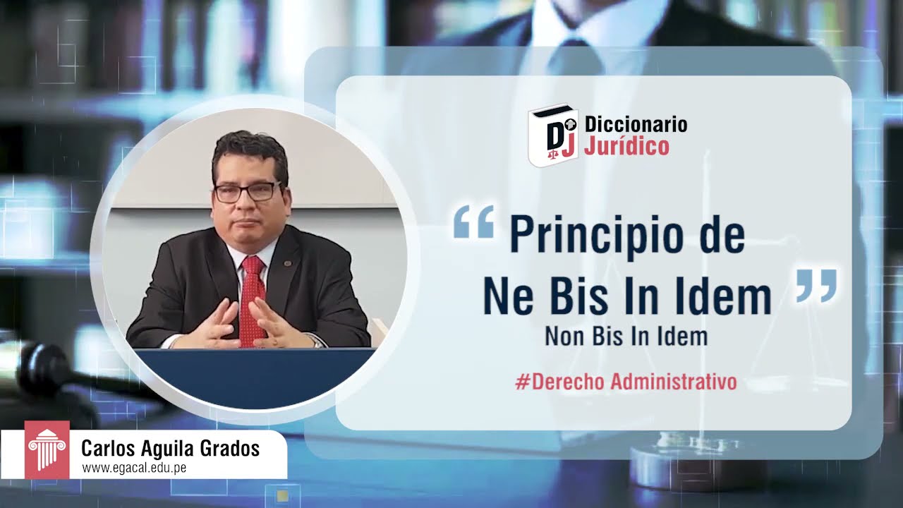 principio non bis in idem derecho administrativo