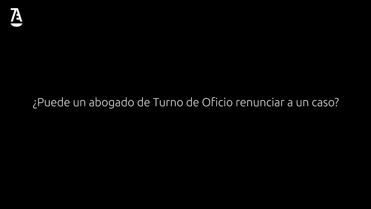 puede renunciar un abogado de oficio