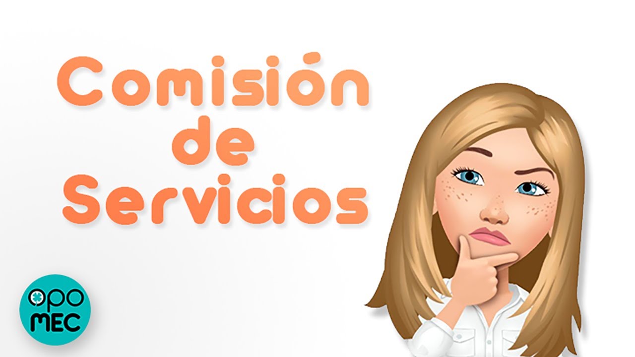 que es una comisión de servicios en sanidad