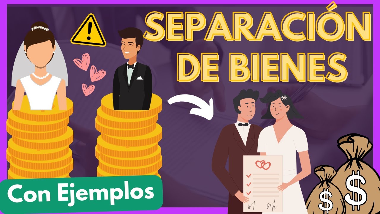 separacion de bienes gananciales durante el matrimonio