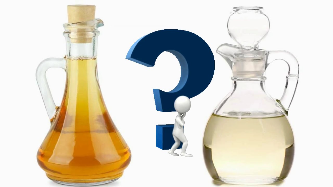 cual es mas fuerte vinagre blanco o de manzana