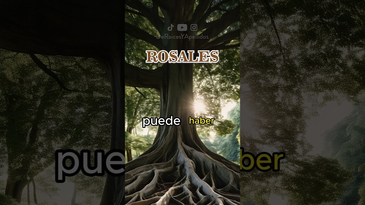 de donde es el apellido de la rosa