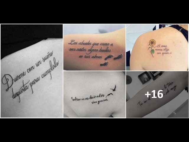 frases dedicadas a los padres y madres para tatuar