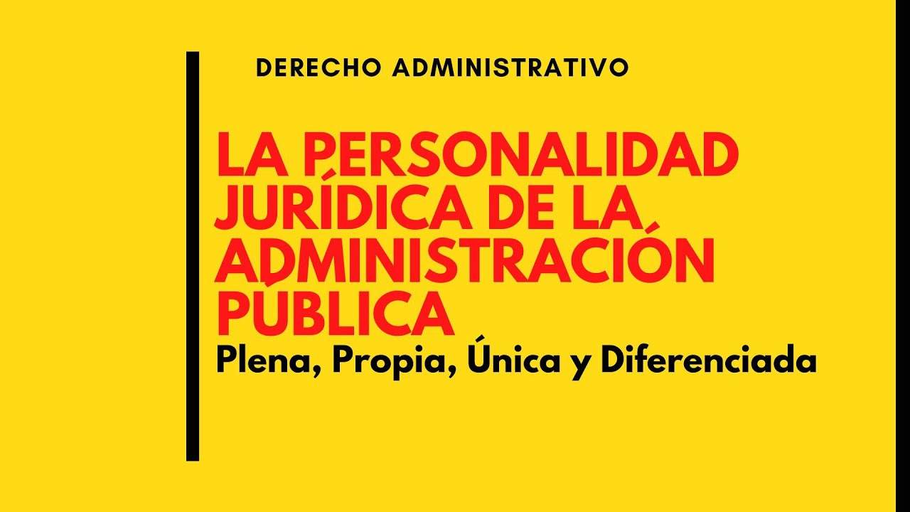 personalidad juridica de las universidades publicas