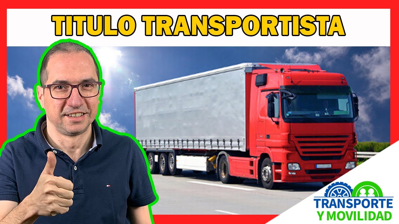 se puede ceder el titulo de transportista
