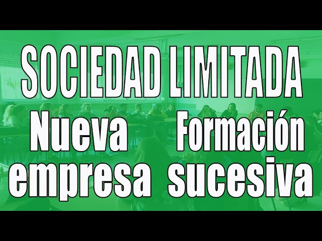 sociedad de responsabilidad limitada nueva empresa