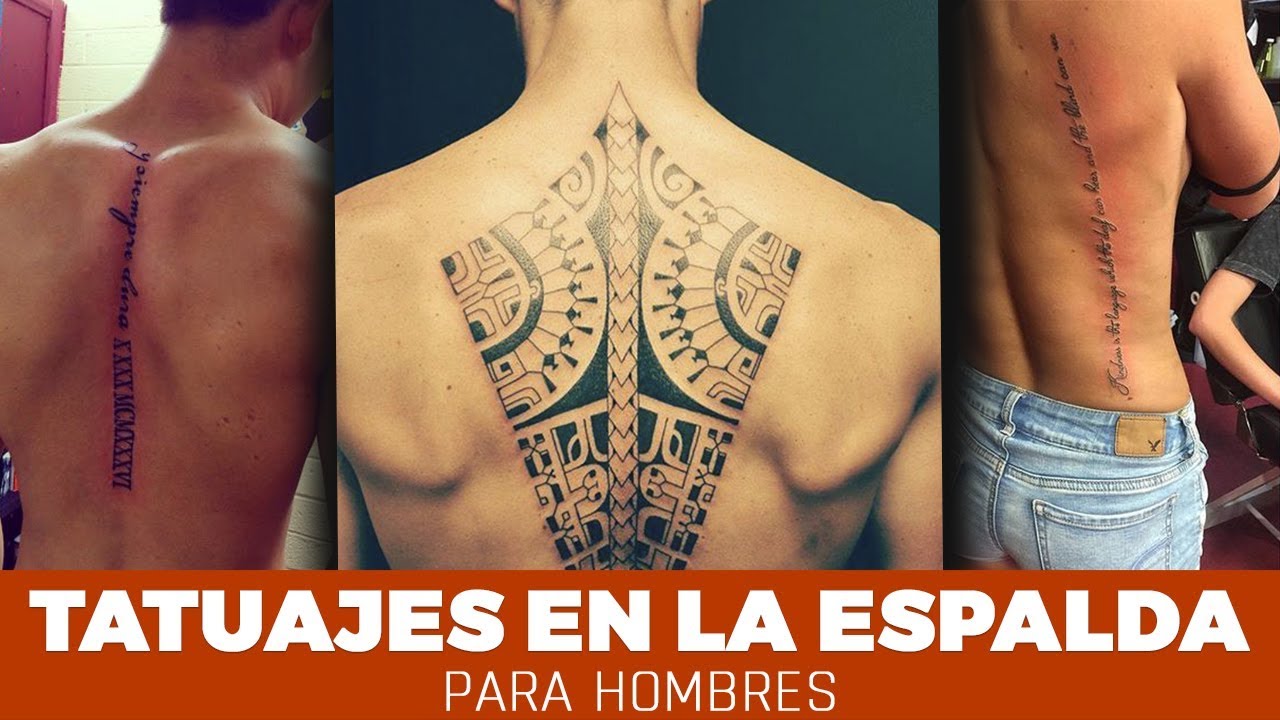 tatuajes en la espalda para hombres con significado