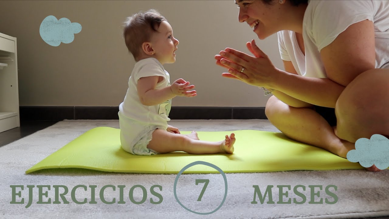 como estimular a un bebe de 7 meses