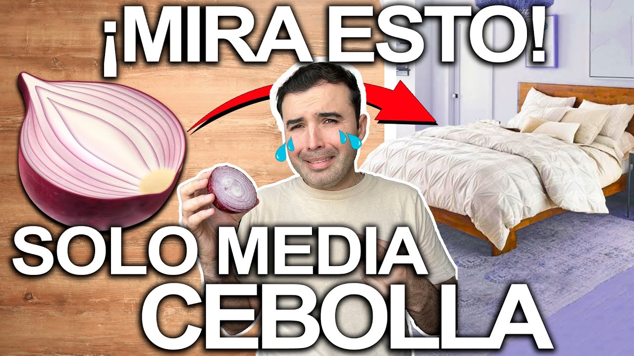 dormir con una cebolla al lado de la cama