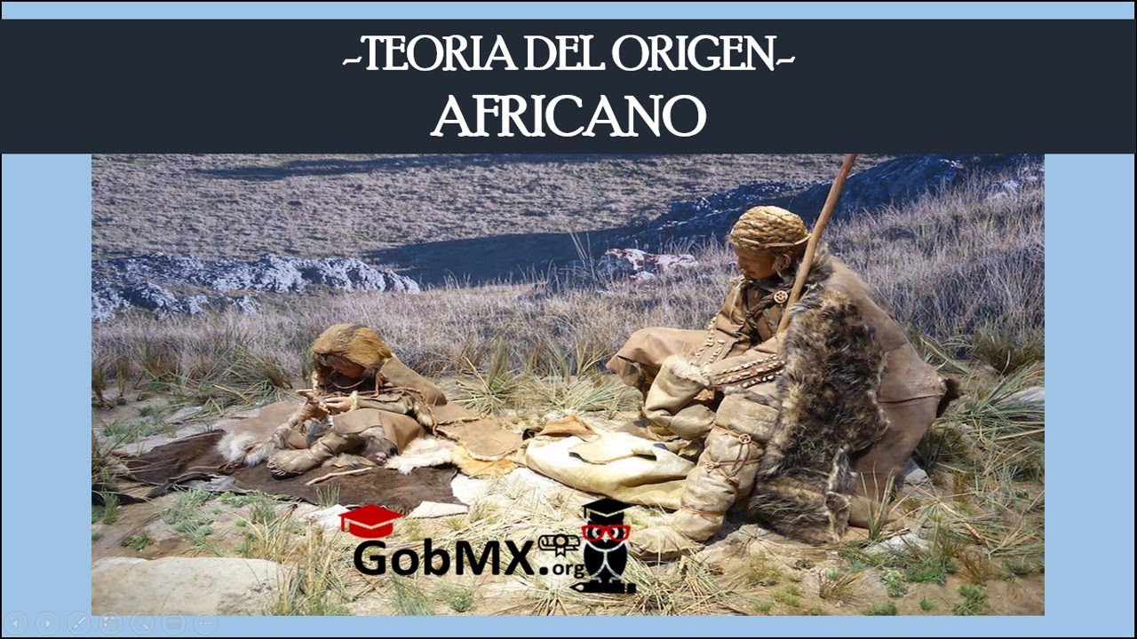 en que consiste la teoria del origen africano
