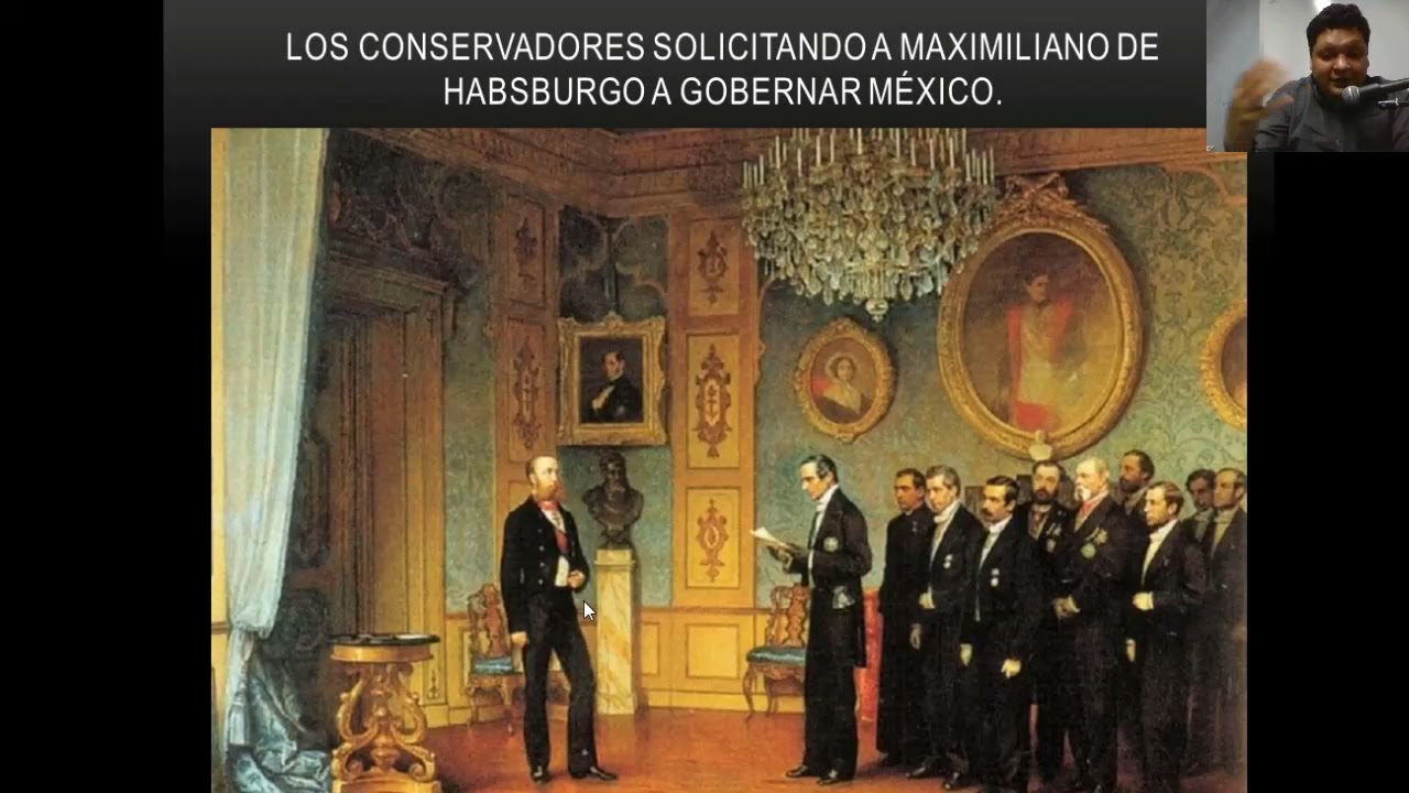 grupo politico de mexico fuera gobernado por un monarca europeo