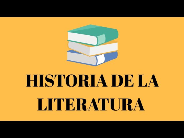 linea del tiempo de la historia de la literatura