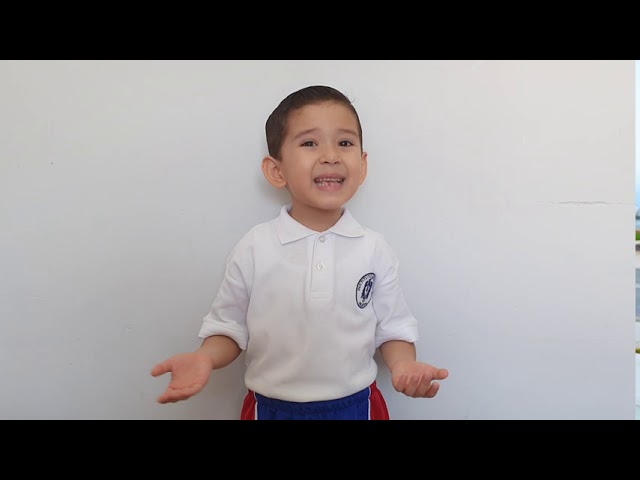 palabras de despedida para preescolar por un niño