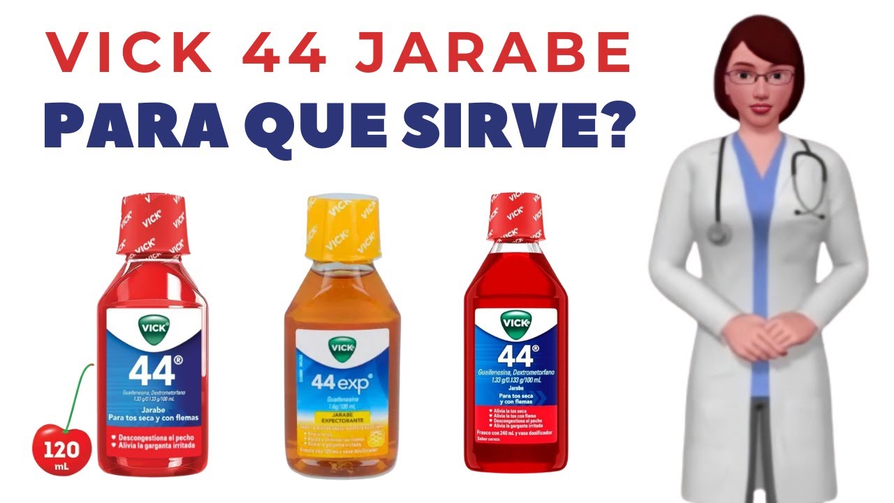 para que sirve el jarabe vick 44 infantil