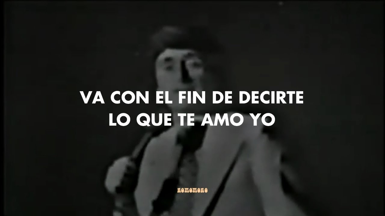 piensa corazon que lo nuestro es como un claro manantial