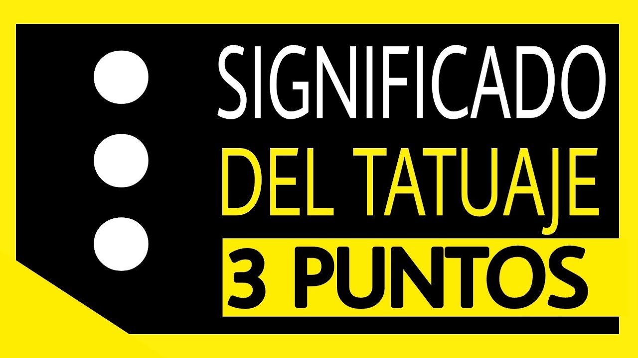 que significan los tatuajes de puntos en los dedos