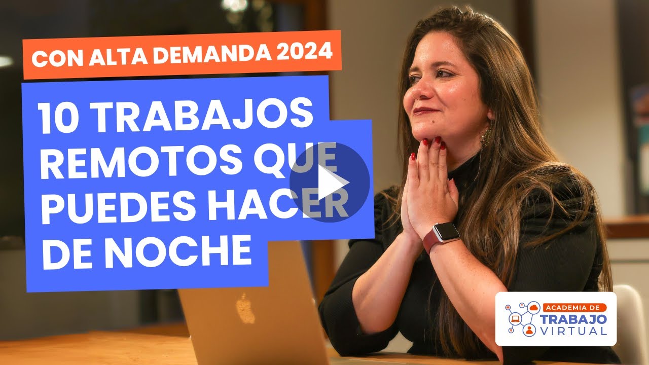 trabajo de noche para mujeres lunes a viernes