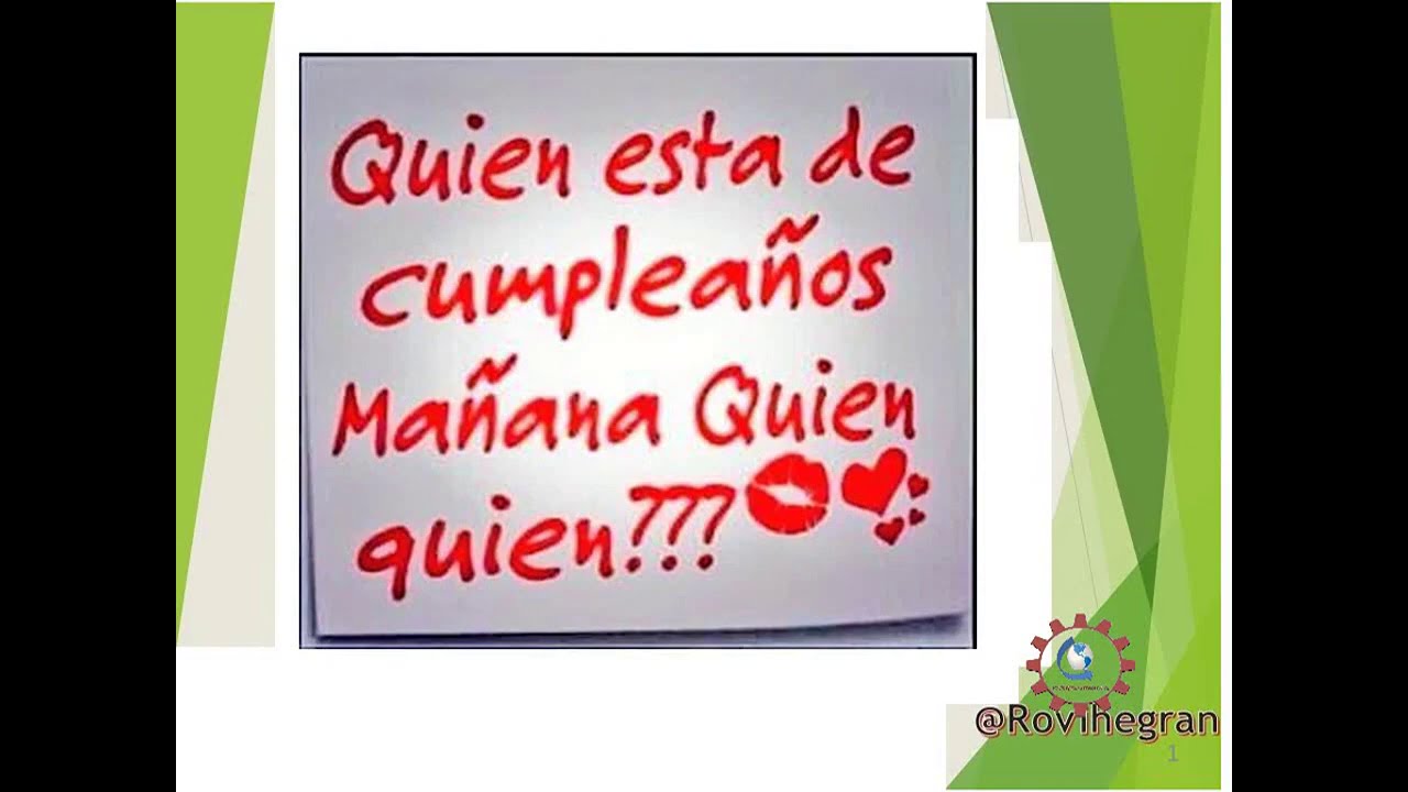 ya falta poco para el cumpleaños de mi tesoro