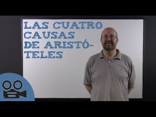 aristoteles y las 4 causas de la materia