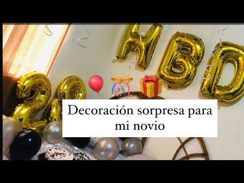 como decorar un cuarto para cumpleaños de hombre