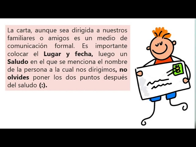 cuál es el propósito de una carta formal