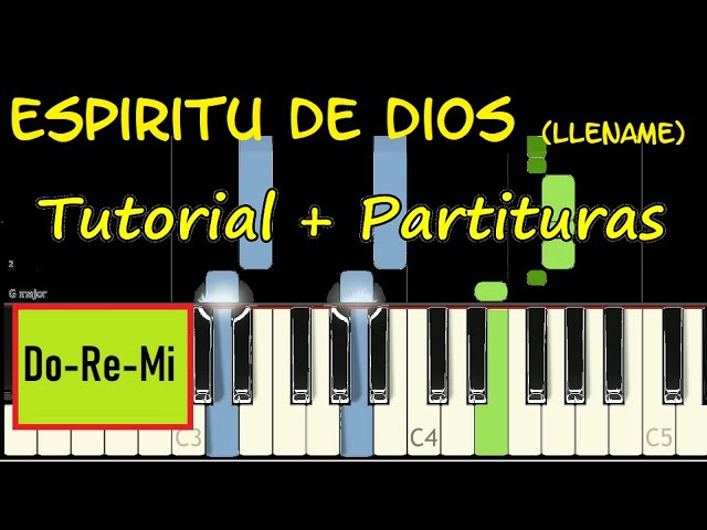 notas de espiritu de dios llena mi vida
