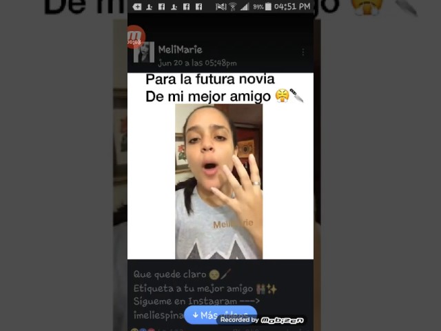para la futura novia de mi mejor amigo