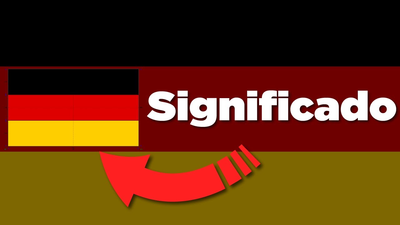qué significan los colores dela bandera de alemania