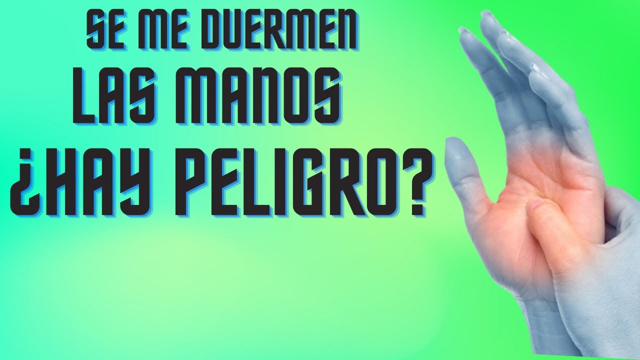 se me duermen las manos despues de tomar alcohol