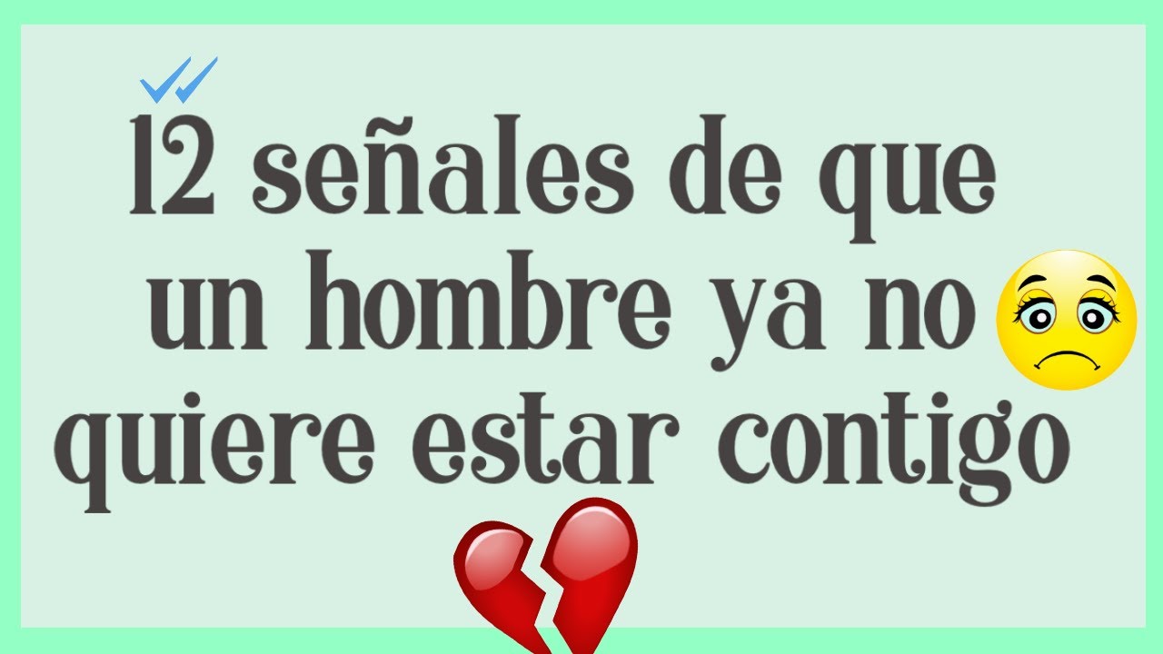 12 señales que tu pareja no esta interesada en ti