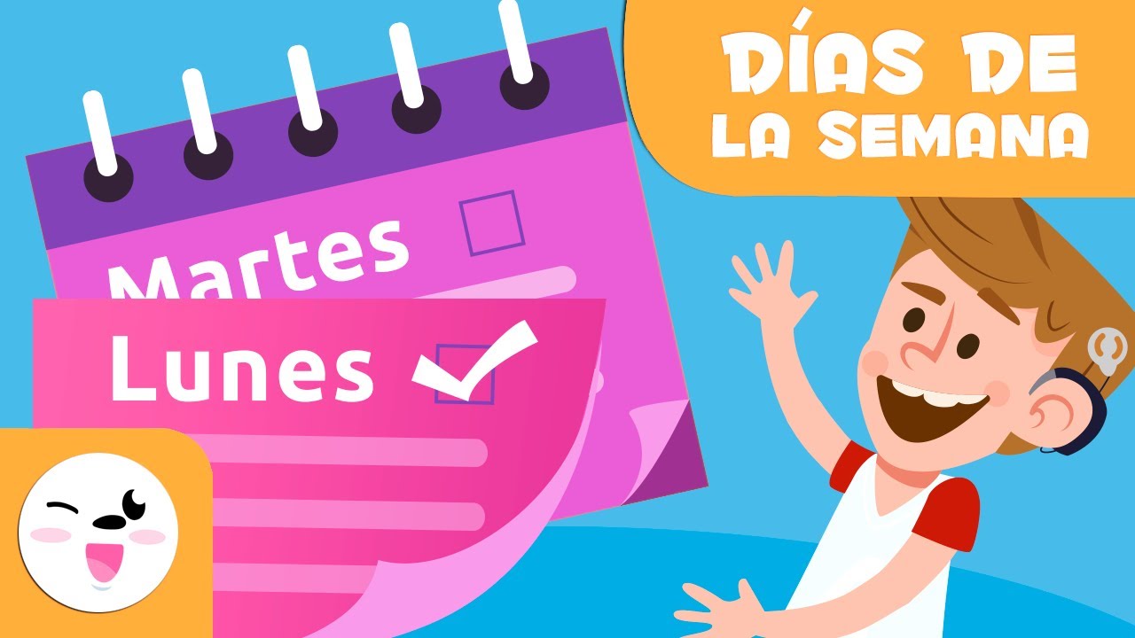 actividades de los dias de la semana para niños
