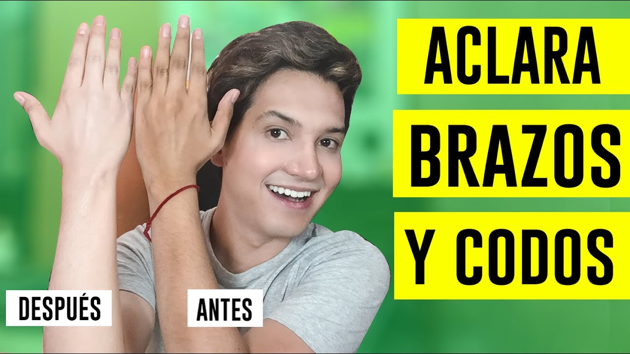 como blanquear los brazos quemados por el sol con bicarbonato