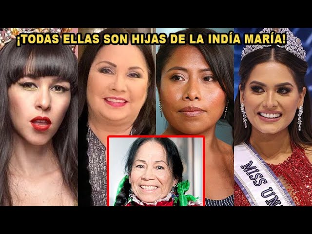 como se llama la hija de la india maria