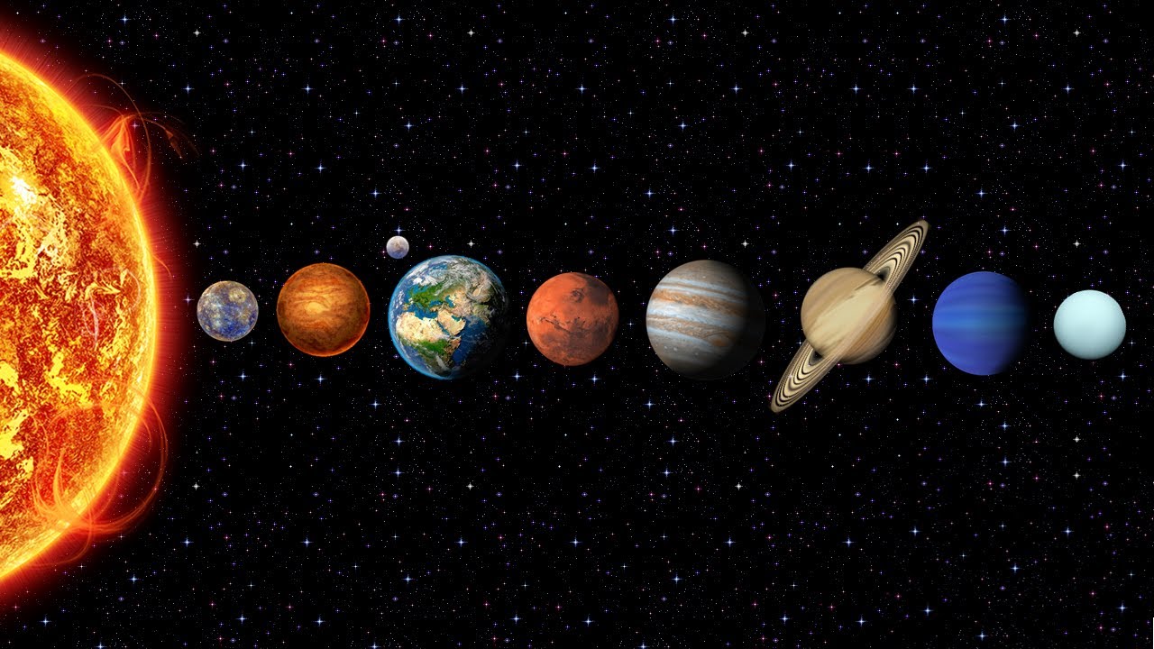 cuales son los nombres de los 8 planetas