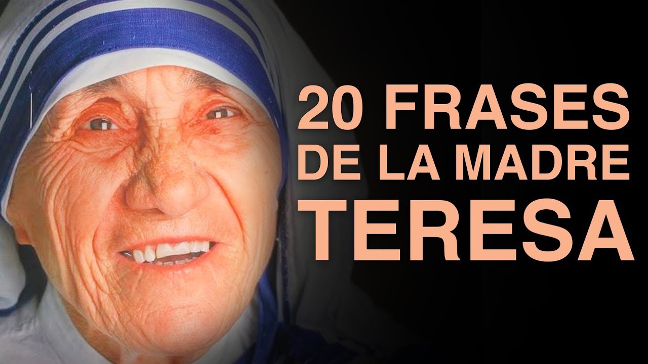 frases de la madre teresa de calcuta de la paz