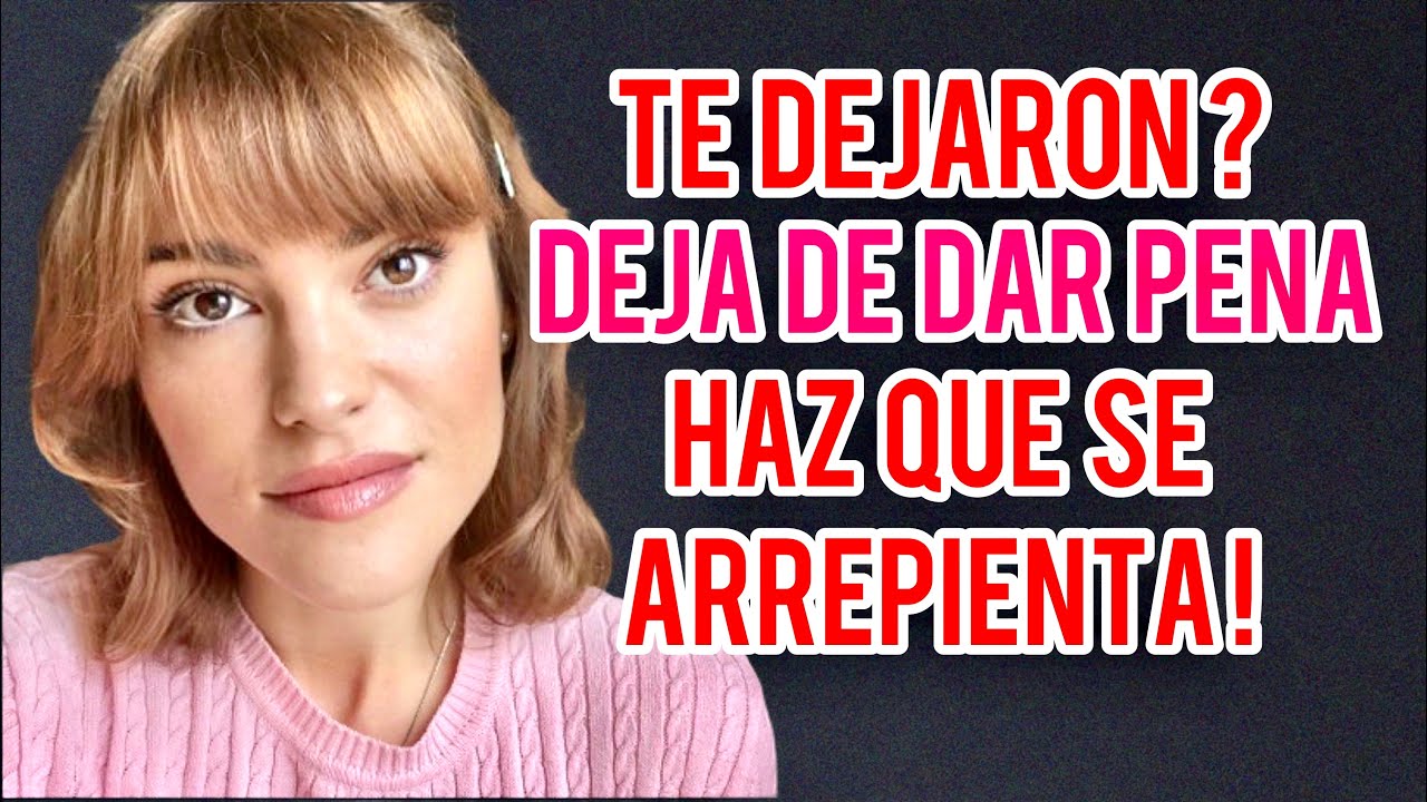 mi novia me dejó de un día para otro