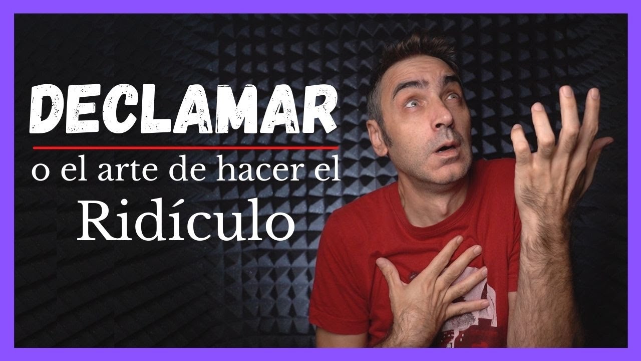 que es lo mas importante al declamar una poesia