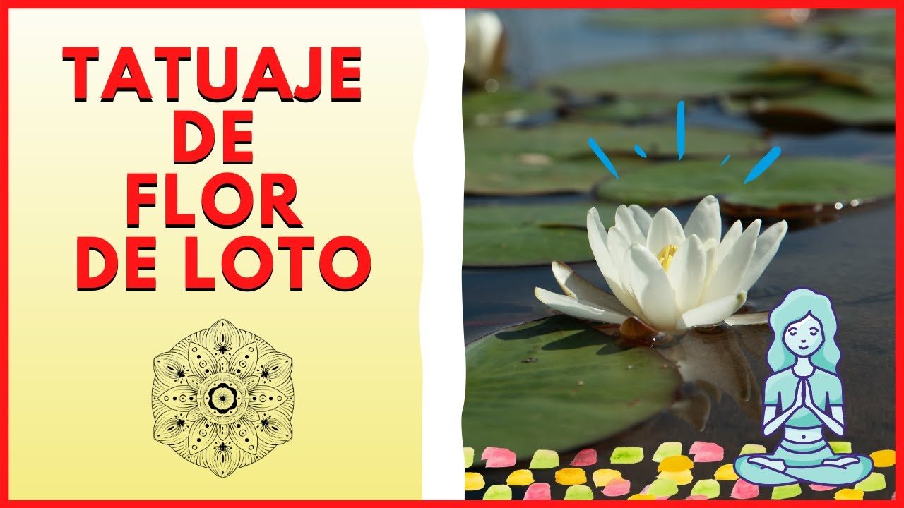 tatuajes de flor de loto en el pecho